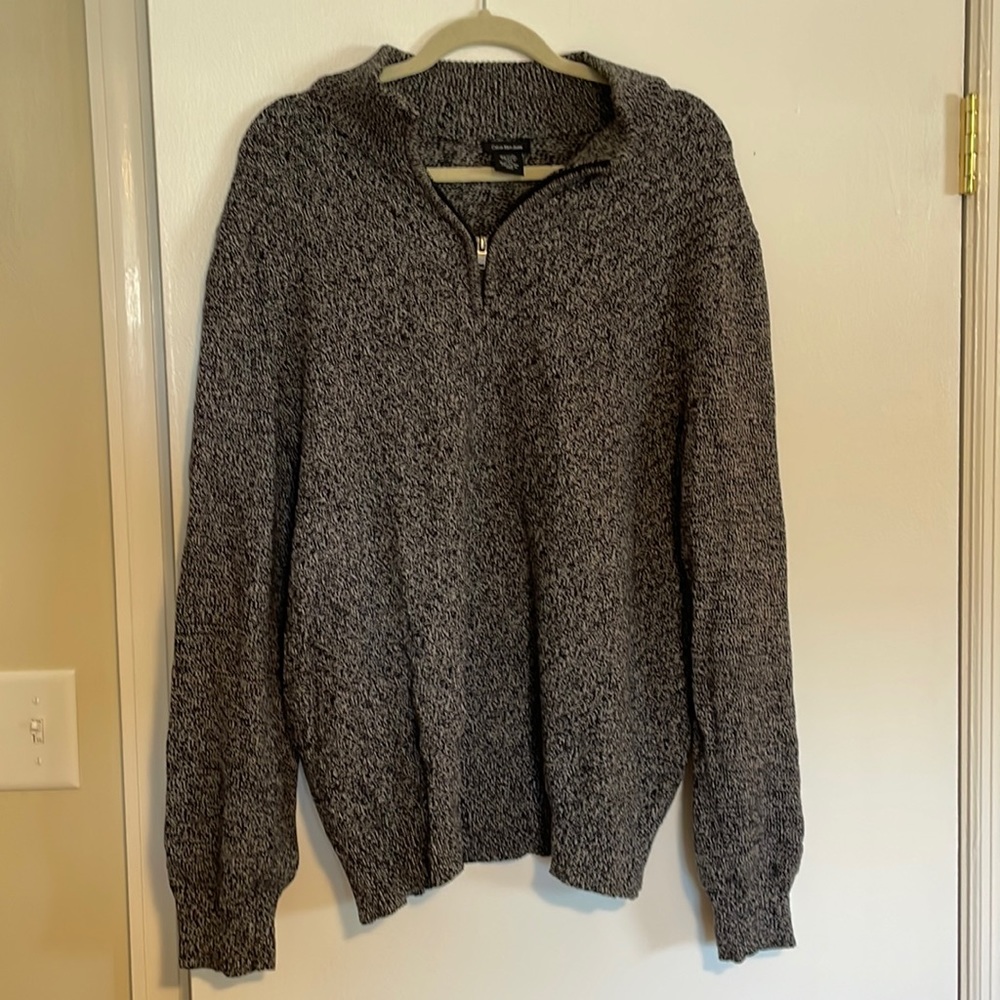 Calvin Klein Knit Quarter Zip XL
